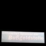 Aufkleber 002 - Offizieller Sponsor der Bugeldste