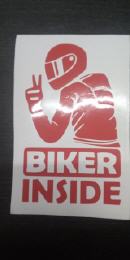 Aufkleber 022 - Biker Inside